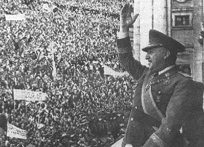 el pueblo con franco