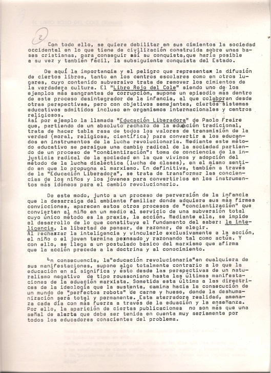 Los problemas actuales de la educación II