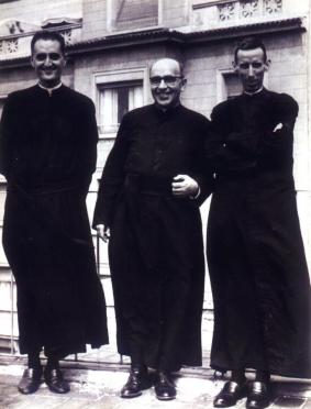 Padre Alba, Padre Piulachs y Mossèn Ricart