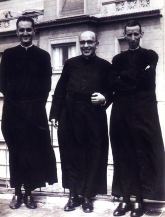 Padre Alba, Padre Piulachs y Mossèn Ricart