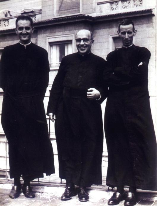 Padre Alba, Padre Piulachs y Mossèn Ricart