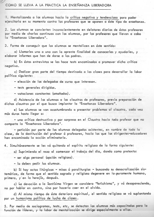 Eneñanza Liberadora