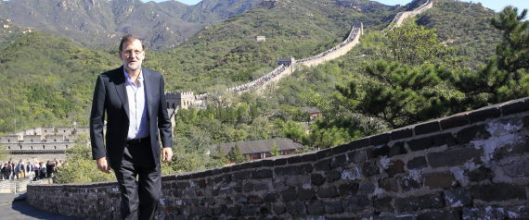 RAJOY CIERRA SU VIAJE A CHINA CON UNA VISITA A LA GRAN MURALLA