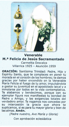 Felicia de Jesús Sacramentado