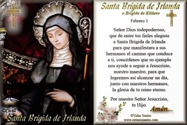 Santa Brigida de Irlanda