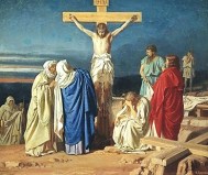 María dolor de ver a Jesús morir en la Cruz