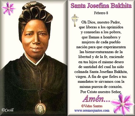 Santa Josefina Bakhita - Oración