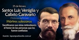 Santos Luis Versiglia y Calixto Caravario