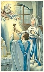 Virgen María y Sacerdote