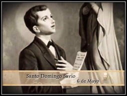 Santo Domingo Savio Y la Virgen