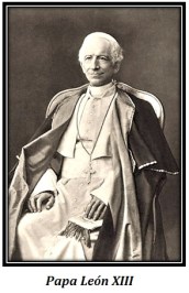 Papa León XIII - sentado