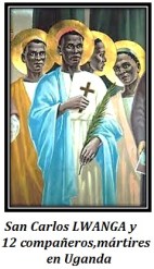 San Carlos LWANGA y 12 compañeros