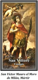 San Victor Mauro el Moro de Milán - Mártir