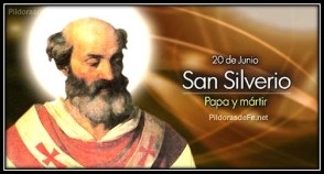 San Silverio - Papa y Mártir