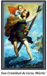 San Cristobal de Licia - Mártir