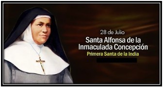 Santa Alfonsa de la Inmaculada Concepción