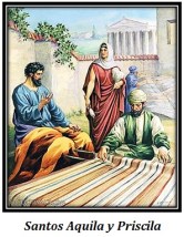 Santos Aquila y Priscila