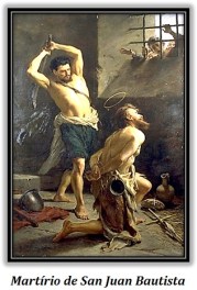 Martírio de San Juan Bautista