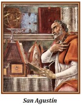 San Agustín - escribiendo