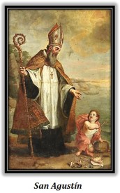 San Agustín y el Niño Jesús