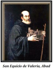 San Equicio de Valeria - Abad