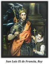 San Luis IX de Francia - Rey