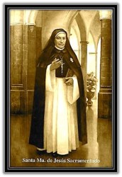 Santa Mª de Jesús Sacramentado