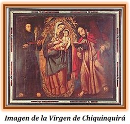Virgen de Chiquinquirá Colombia