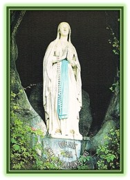 Virgen de Lourdes