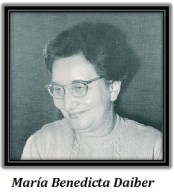 María Benedicta Daiber