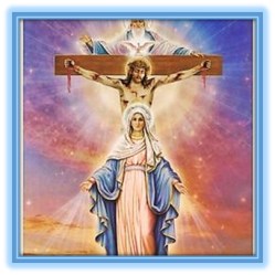 Santísima Trinidad y la Virgen María