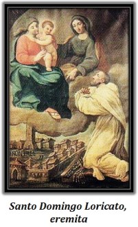 Santo Domingo Loricato, eremita
