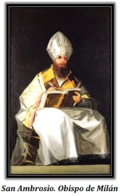 San Ambrosio - Obispo de Milán