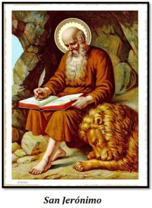 San Jerónimo - Y el león