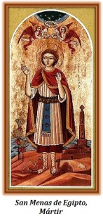 San Menas de Egipto - Mártir