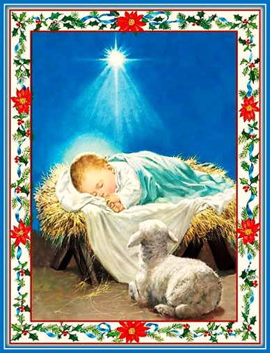 Niño Jesús y cordero