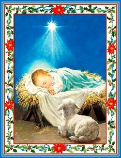 Niño Jesús y cordero