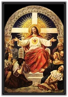 Jesucristo sentado en el trono