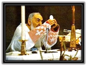 padre pio - santa misa