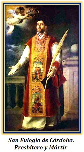 san eulogio de córdoba presbítero y mártir