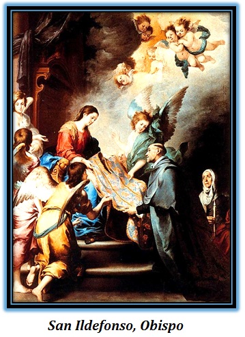 san ildefonso, obispo