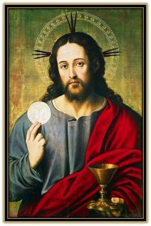 Jesús - Sagrada Hostia y Cáliz