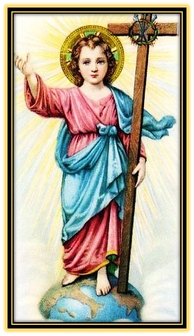 Niño Jesús - Cruz - Mundo