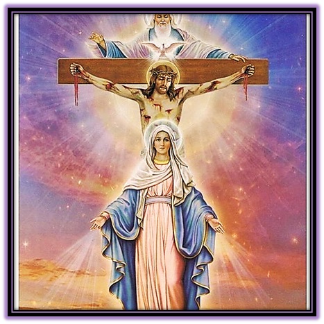 Padre, Hijo y Espíritu Santo y María