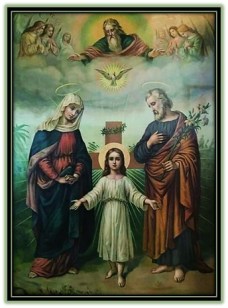 Sagrada Familia y Santísima Trinidad