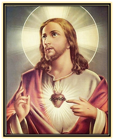 Sagrado Corazón de Jesús - oreola