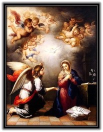 La Anunciación y los Ángeles