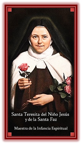Santa Teresita del Niño Jesús - Rosas