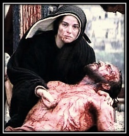 María con Jesús en brazos