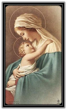 María - Niño Jesús abrazado